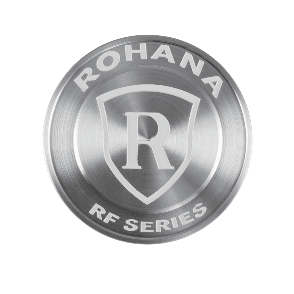 RFX Center Cap V2- Brushed Titanium / Black – Rohana Wheels