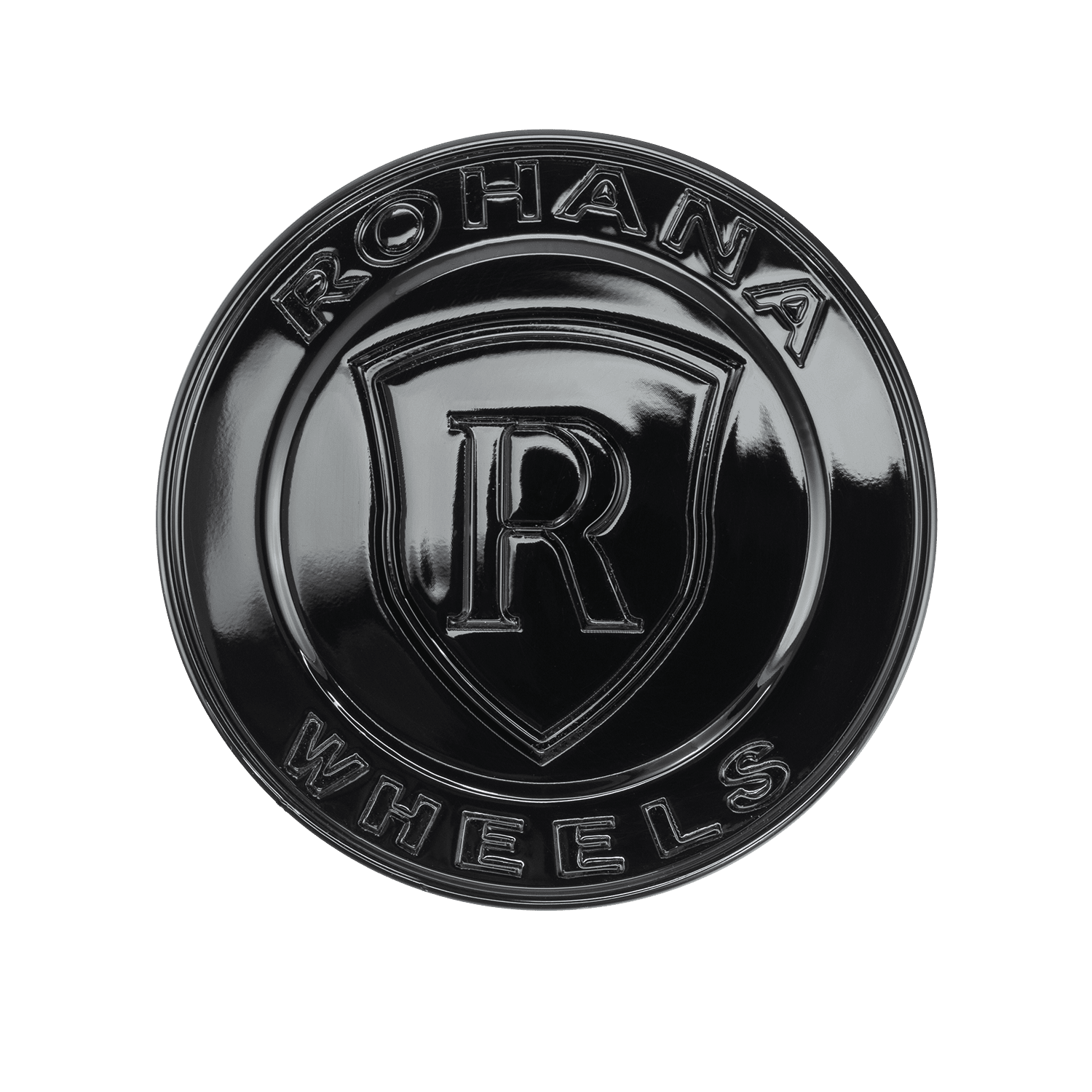 program Bekostning nederdel RFX Center Cap V2- Gloss Black – Rohana Wheels