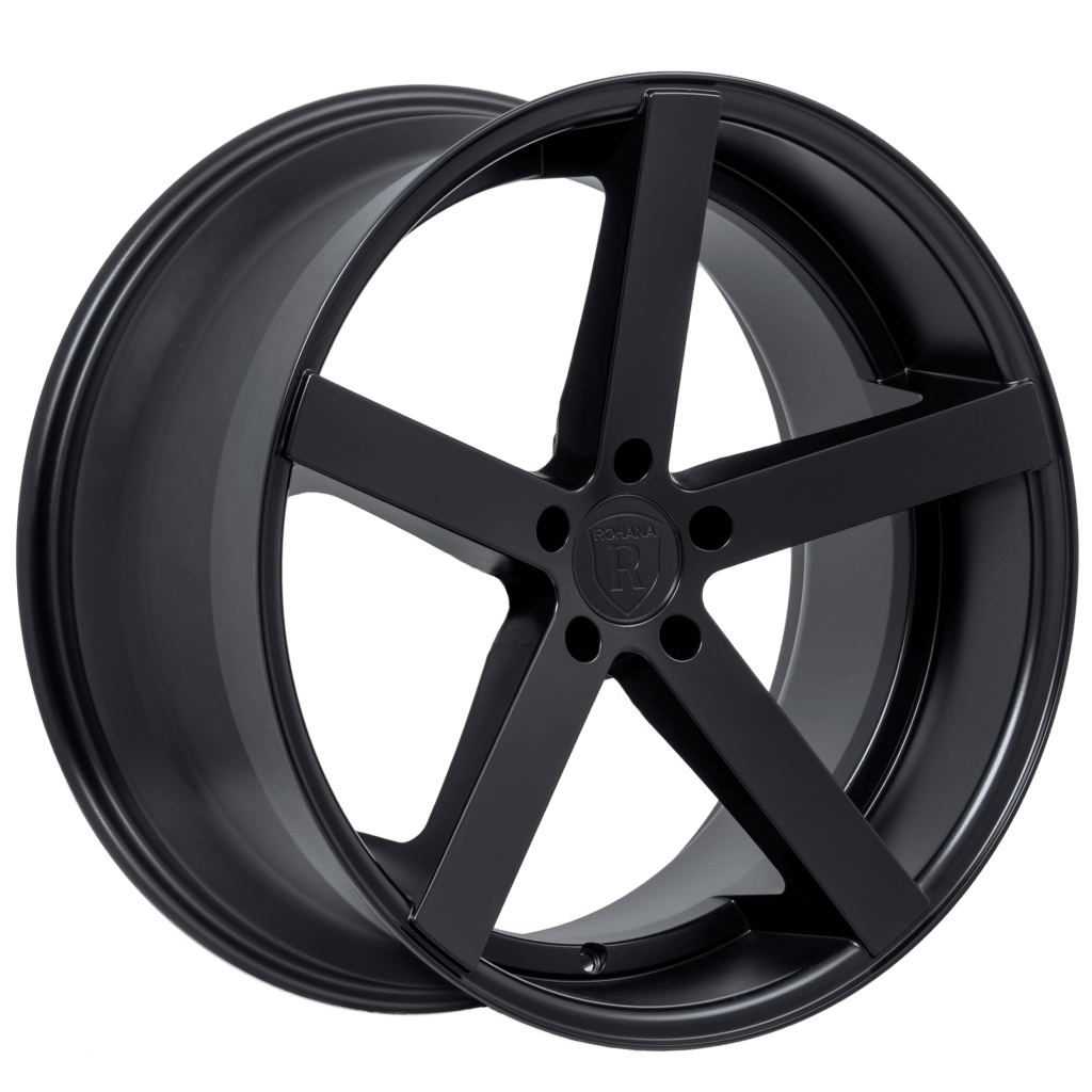 RC22 Matte Black Square Set Tesla Model 3/Y – Rohana Wheels